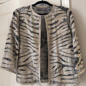 Traveler's Print Jacket by Chico's